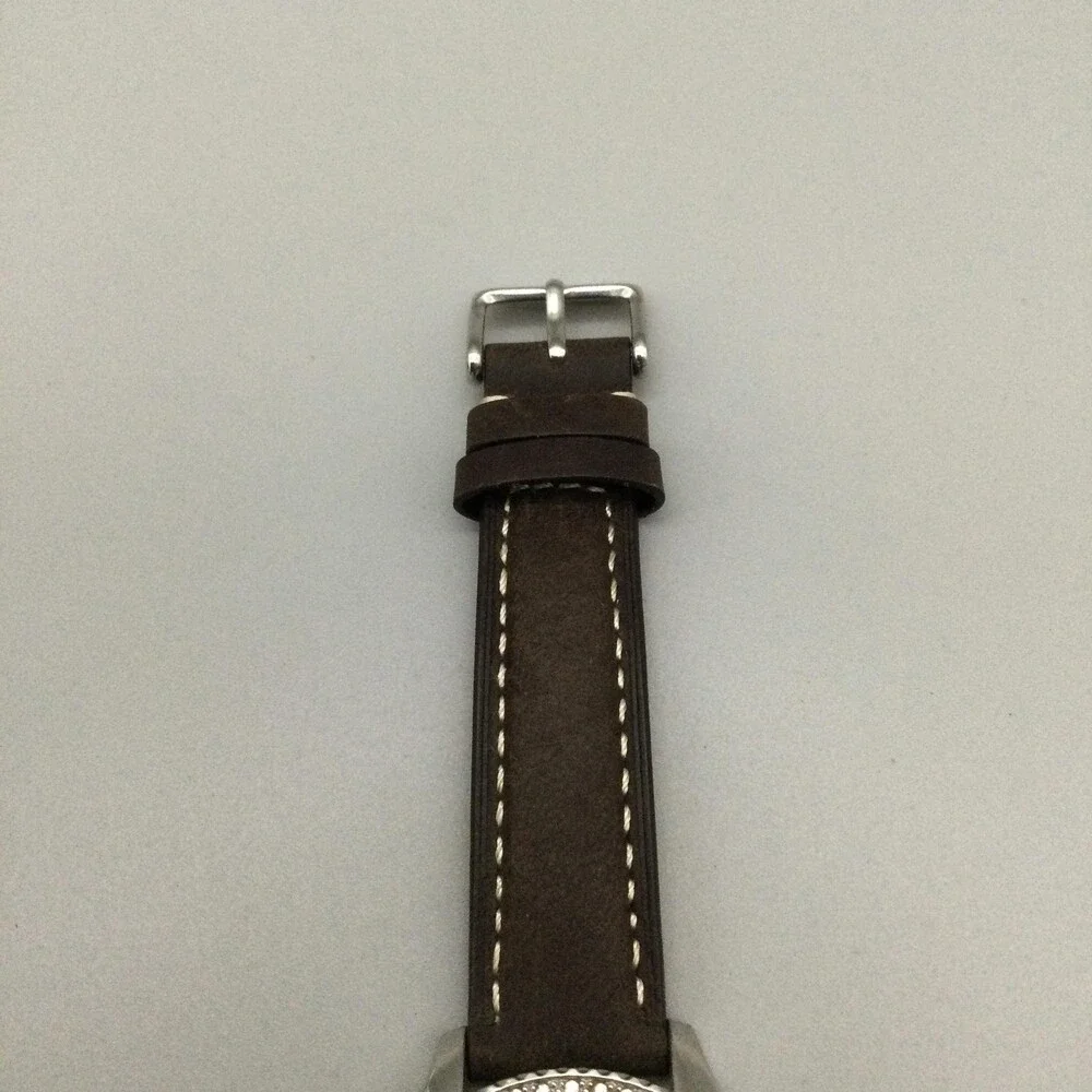 Fossil Stella Women Watch 38mml Brown Leather Crystals Multi ES-2995 New Battyer